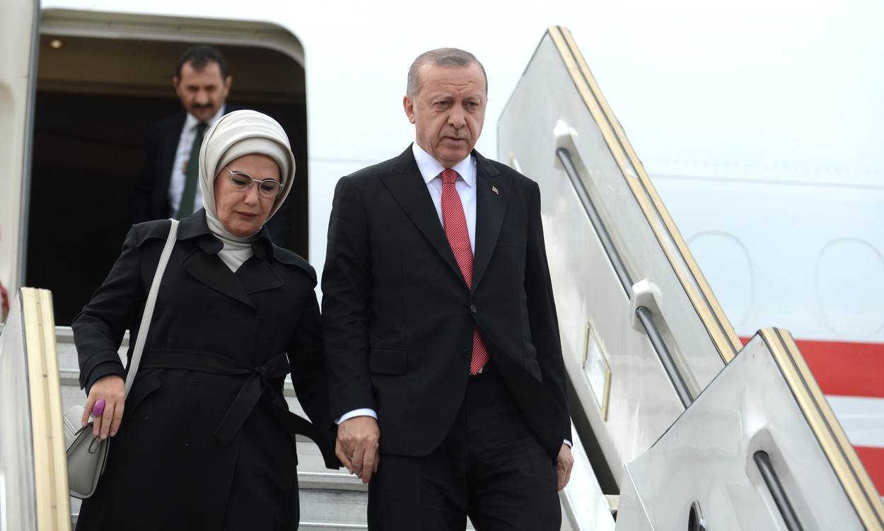Emine Erdogan i Recep Tayyip Erdogan