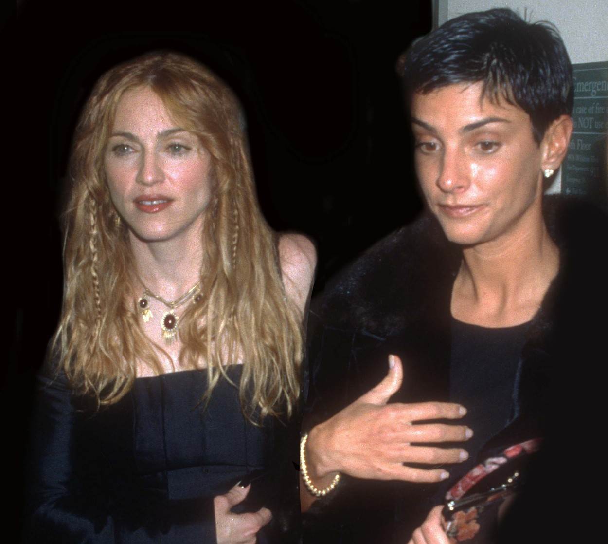 Madonna i Ingrid Casares