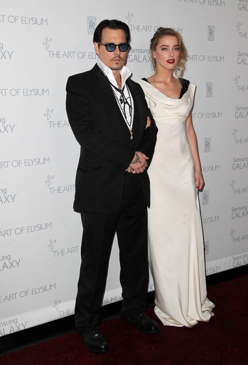 Amber Heard i Johnny Depp