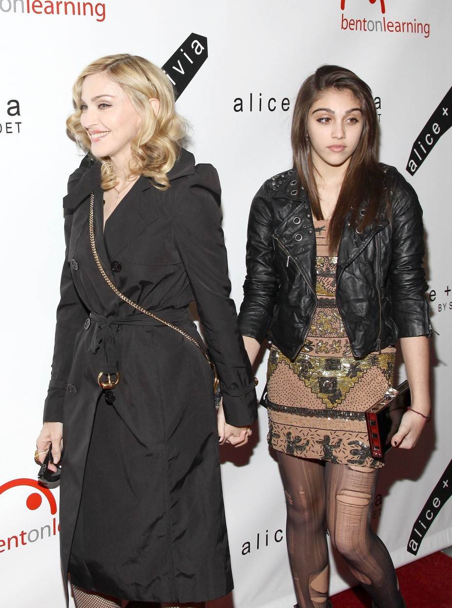 Madonna i Lourdes Leon