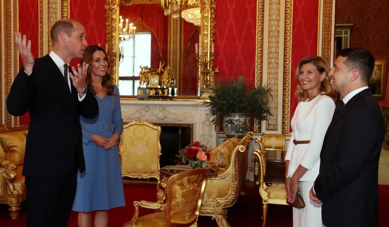 Olena i Volodimir Zelenski sastali su se Kate Middleton i princem Williamom