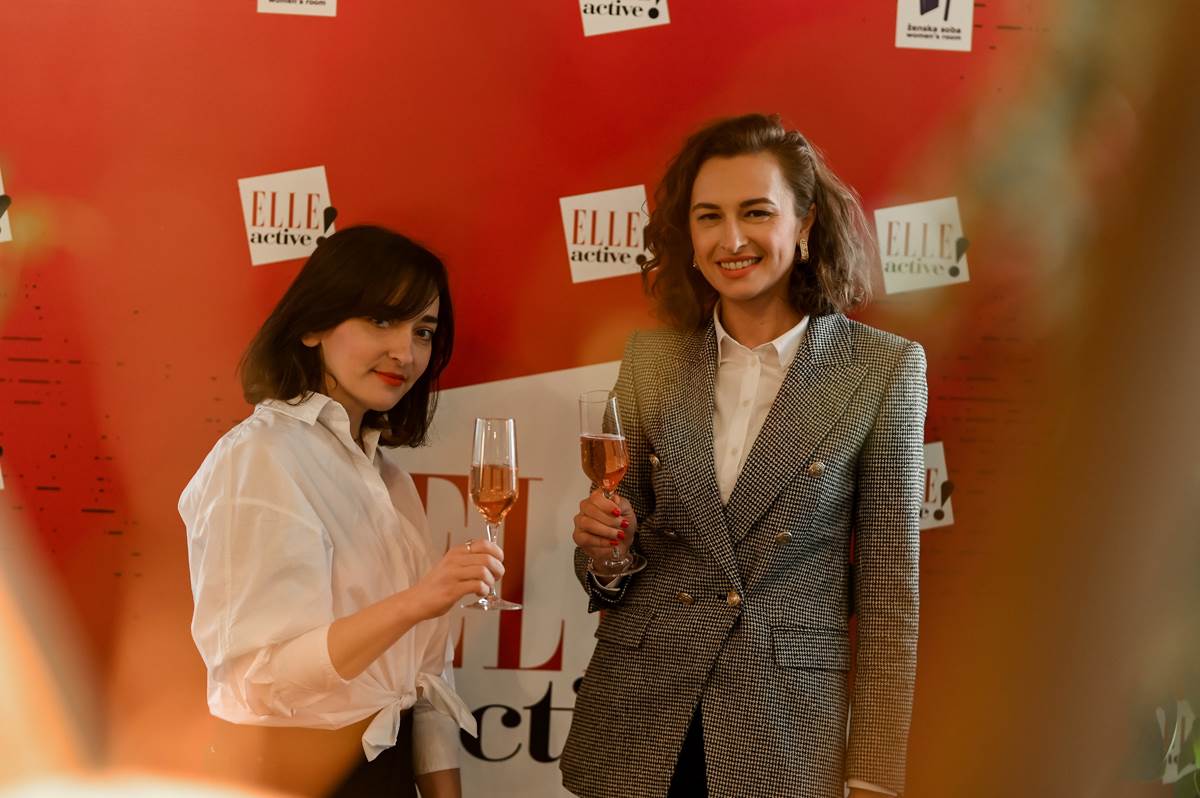 Urednica Elle.hr portala Kristina Stakor i brend menadžerica magazina Elle Marina Živković
