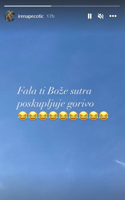 Ireni Pecotić se udvostručio broj pratitelja na Instagramu