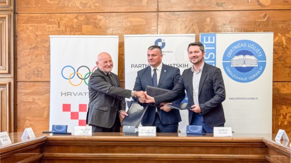 HOK, HOO i Obrtničko učilište potpisali sporazum o suradnji