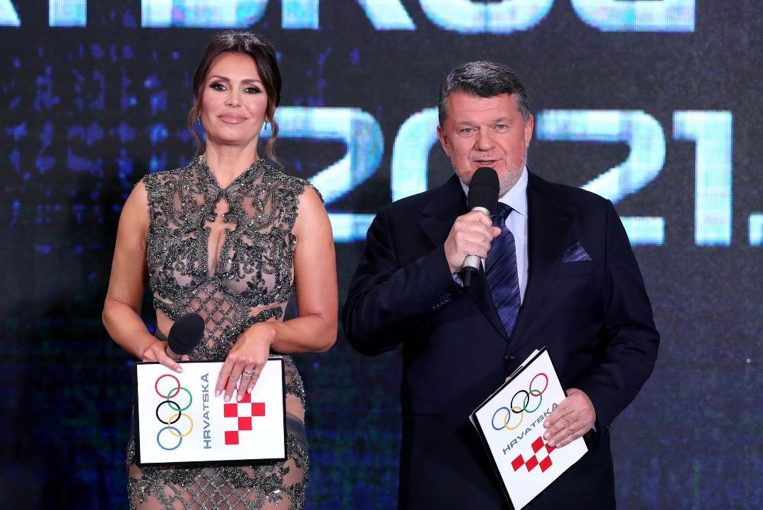 Mila Horvat na dodjeli nagrada