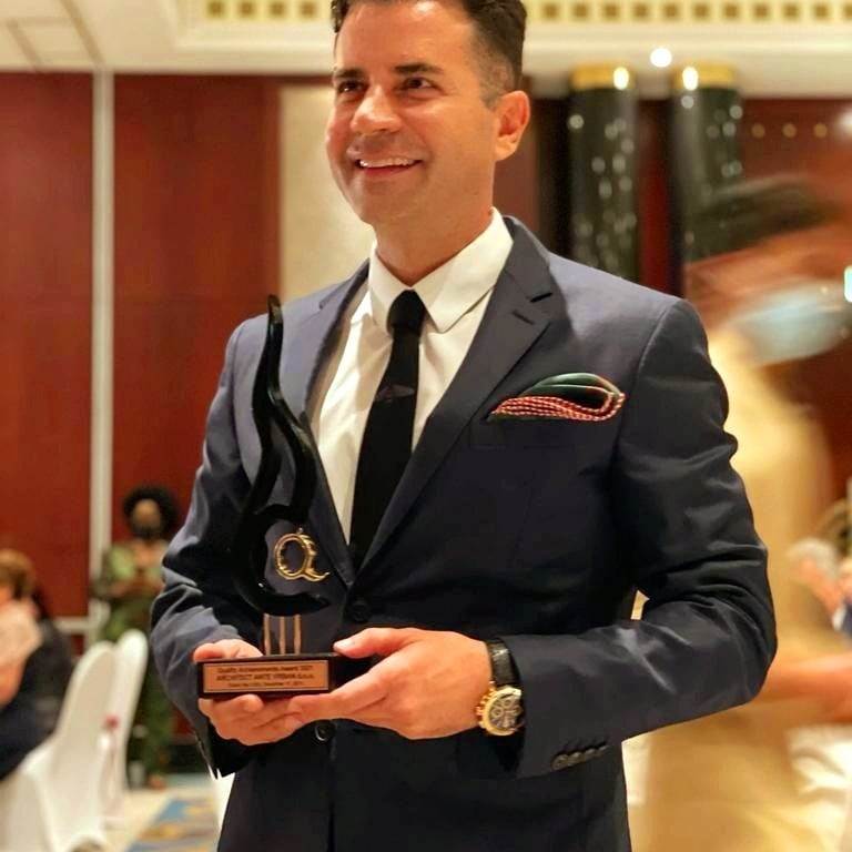 Ante Vrban s nagradom