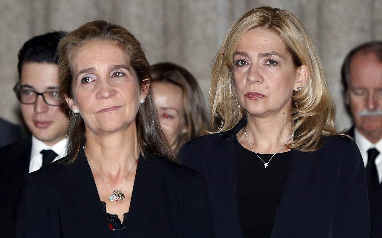 Sestre kralja Felipea VI., Cristina i Elena de Borbon koje su preko reda primile cjepivo protiv koronavirusa.