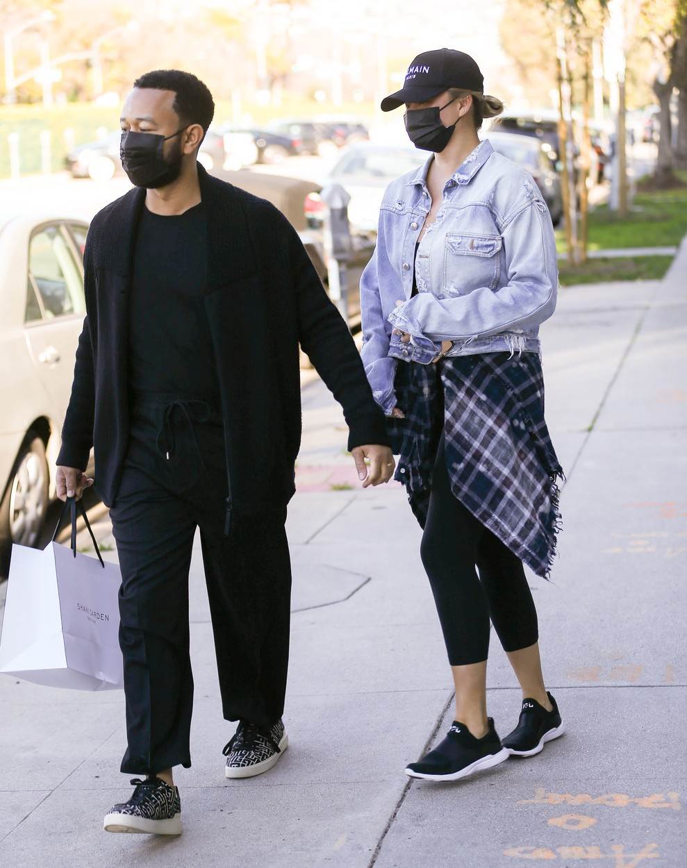 Chrissy Teigen i John Legend u šetnji Los Angelesom