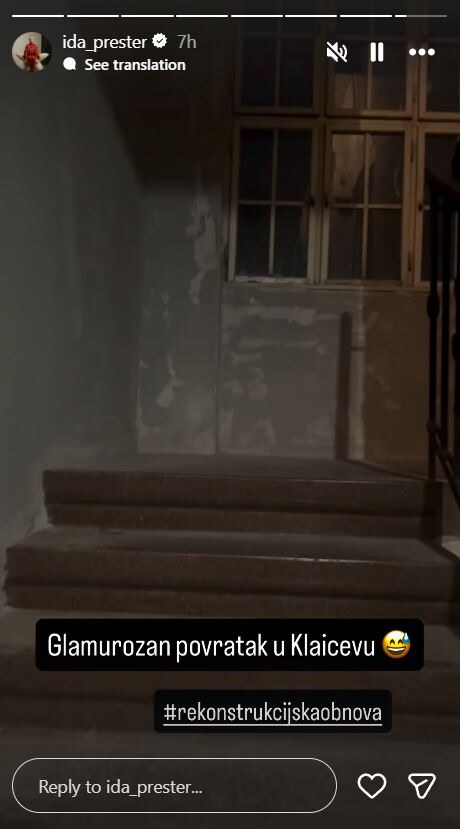 Stubište u zgradi Ide Prester
