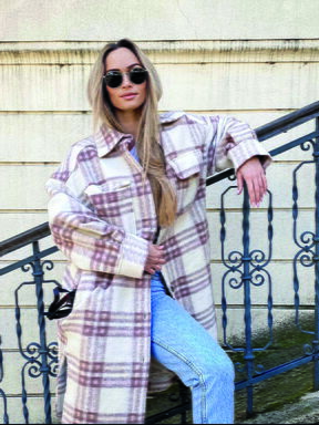 STREET STYLE Omiljen print uzorak naših baka odličan je prijelaz sezone