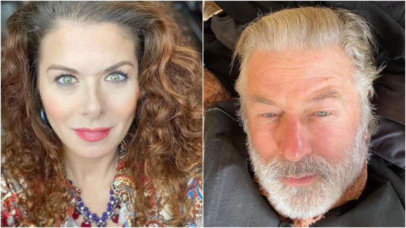 Debra Messing, Alec Baldwin