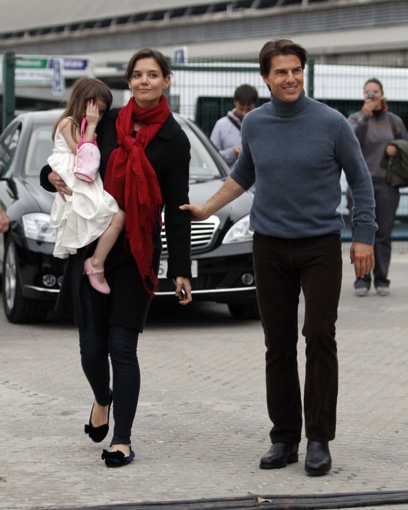 Katie Holmes, Tom Cruise, Suri Cruise