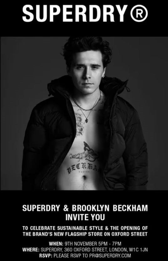 Brooklyn Beckham u kampanji za Superdry