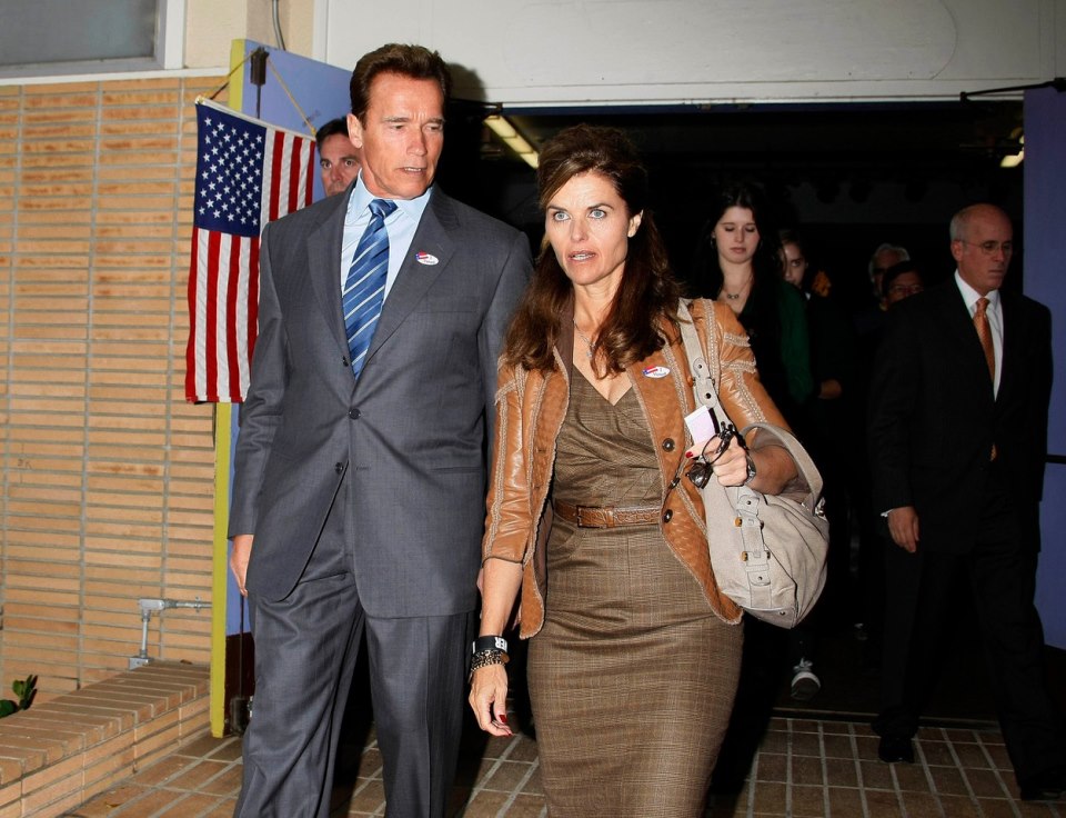 Maria Shriver, Arnold Schwarzenegger