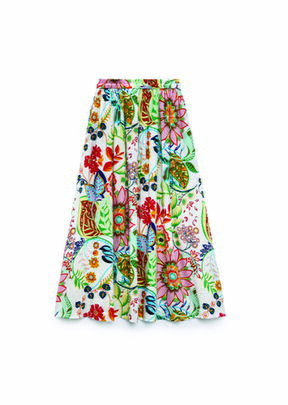 Ulična moda u fokusu: Suknje upečatljivih printova i boje, boje, boje...