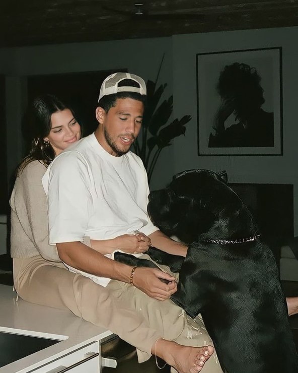 Kendall Jenner i Devin Booker