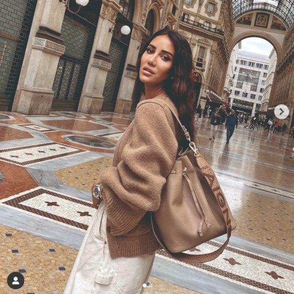 Tamara Kalinić u Galeriji Vittorio Emanuele II