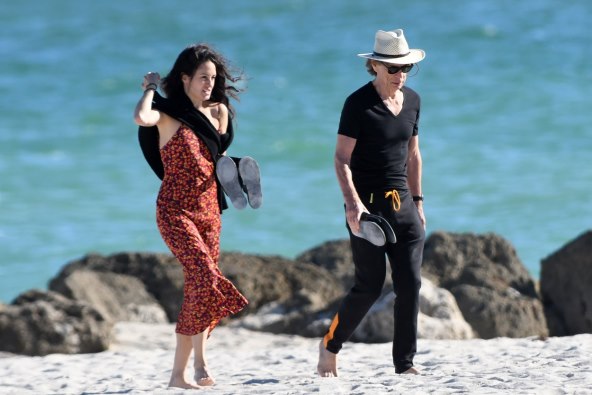 Mick Jagger i Melanie Hamrick