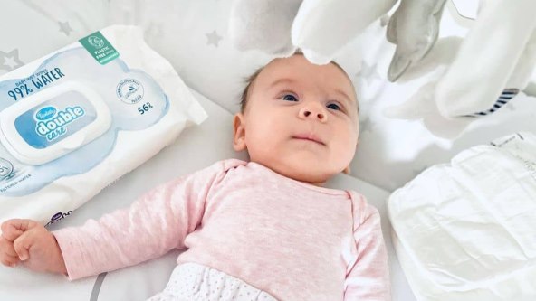 Violeta maramice za bebe bez plastike