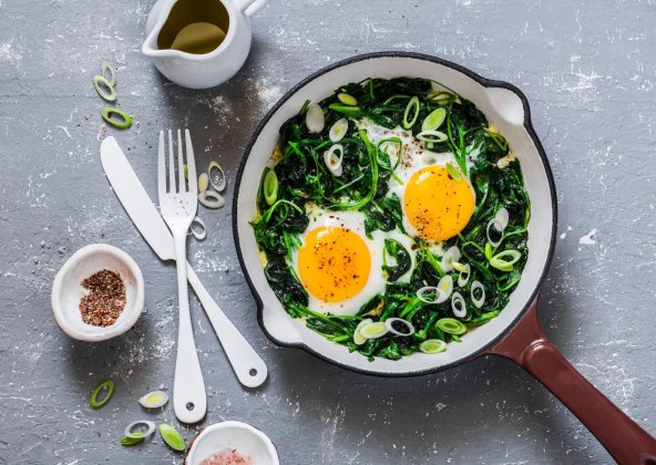 zelena shakshuka