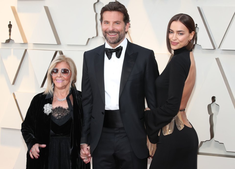 Bradley Cooper s majkom i djevojkom Irinom Shayk