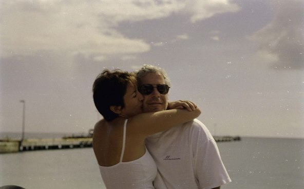 Ghislaine Maxwell i Jeffrey Epstein