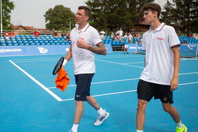 Sportska elita u Petrinji: Marin Čilić i Luka Modrić pobijedili na turniru