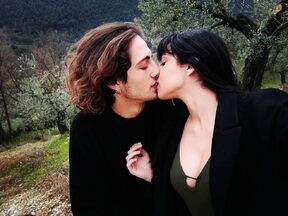 Damiano David u Rimu s djevojkom