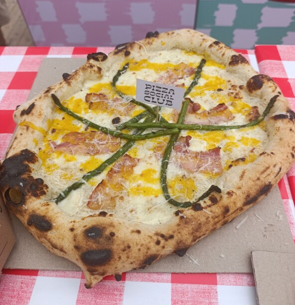 Pizza Carbonara