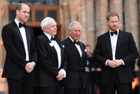 Kralj Charles III., princ William i princ Harry