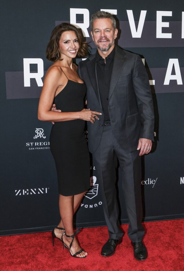 Luciana Barroso Matt Damon