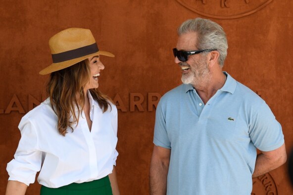 Mel Gibson Nadia Fares