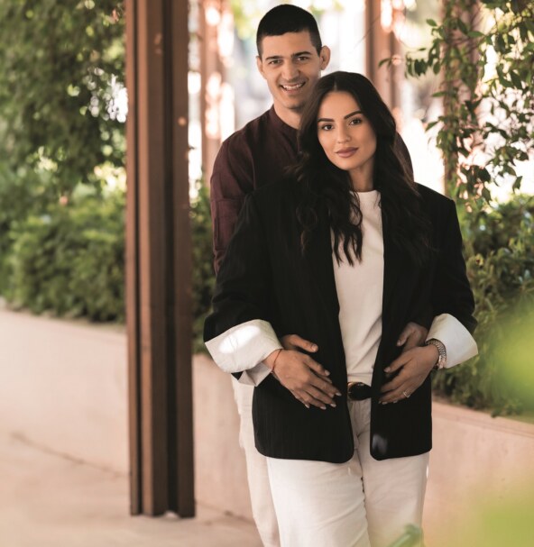 Barbara Đinović, Filip Đinović