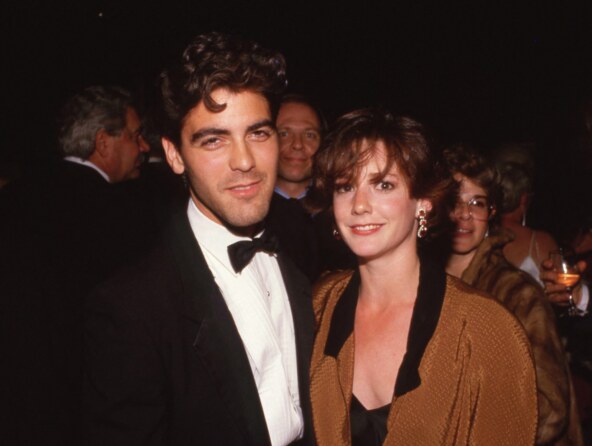George Clooney i Talia Balsam