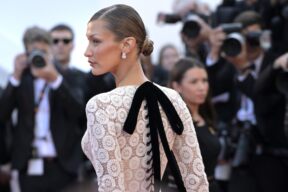 Bella Hadid Schiaparelli Cannes