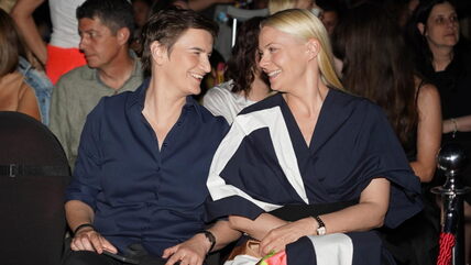 Ana Brnabić i Milica Đurđić