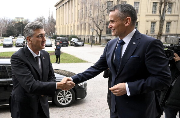 Ante Žigman i Andrej Plenković