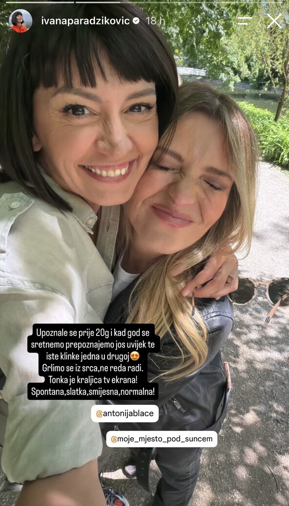 Ivana Paradžiković i Antonija Blaće
