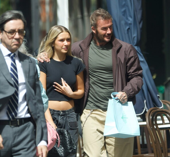 David i Harper Beckham