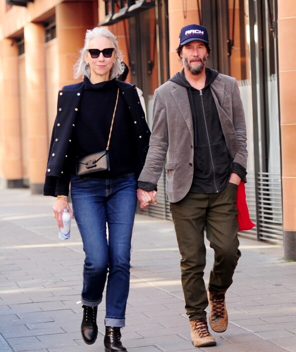 Keanu Reeves i Alexandra Grant
