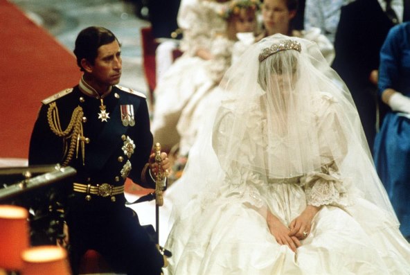 Vjenčani stil Lady Di