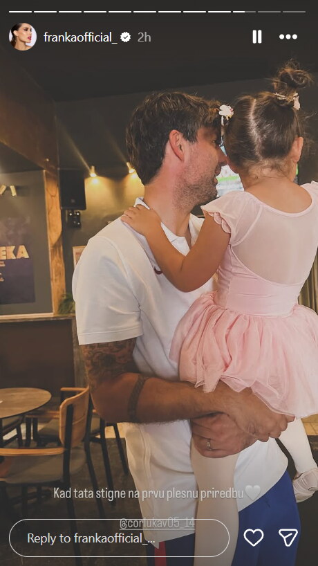 Vedran Ćorluka s kćeri