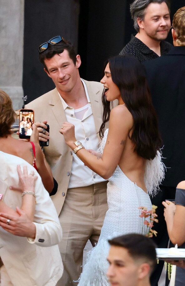 Dua Lipa i Callum Turner