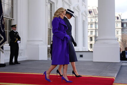 melania trump, jill biden