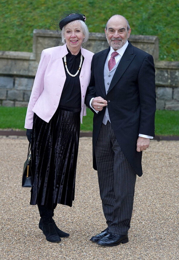 David Suchet i Sheila Ferris