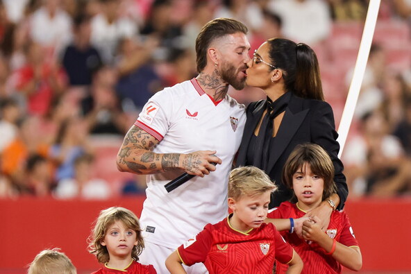 Sergio Ramos i Pilar Rubio s djecom