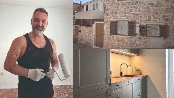 Orlando Lopac uredio kuću u Rovinju