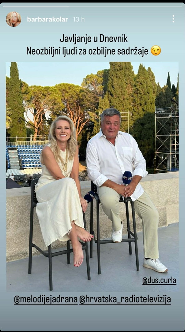 Barbara Kolar i Duško Ćurlić
