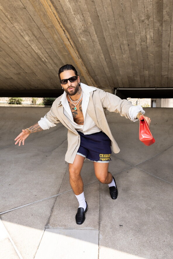 Maluma street style Willy Chavarria