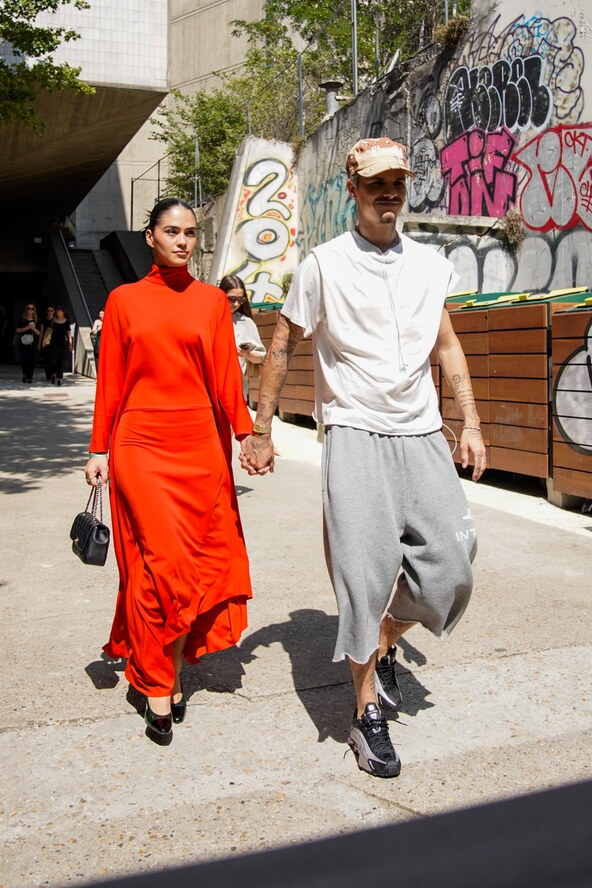 Romeo Beckham i Kim Turnbull Pariz